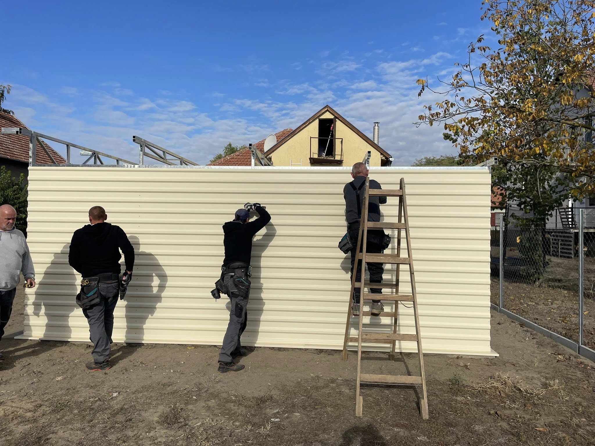 Hogyan épül fel egy mobilgarázs?